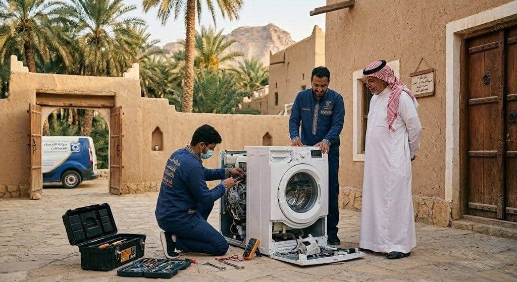 خدماتنا صيانة غسالات فى الاحساء