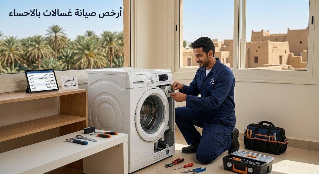 أرخص صيانة غسالات بالأحساء