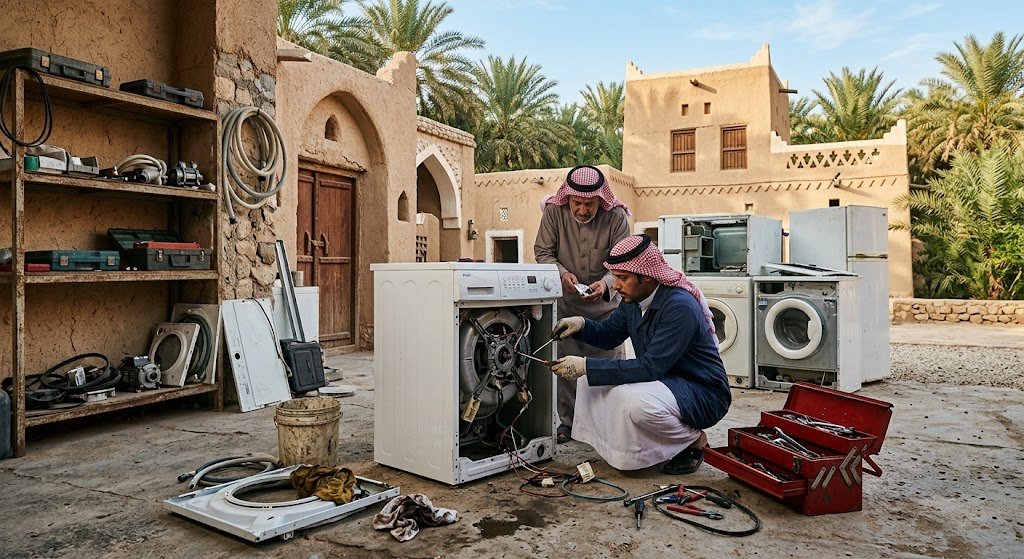 شركة تصليح غسالات بالاحساء لتقديم خدمات الصيانة الفورية لجميع أنواع الغسالات بأيدي خبراء محترفين