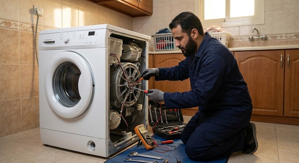 اصلاح غسالات الاحساء
