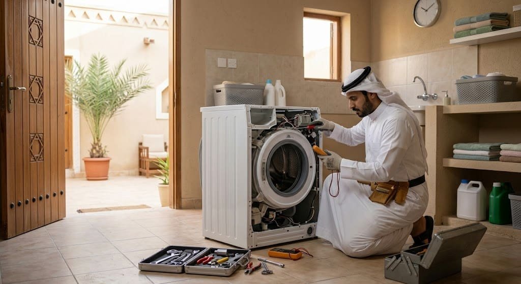 متخصصون في صيانة غسالات الأحساء